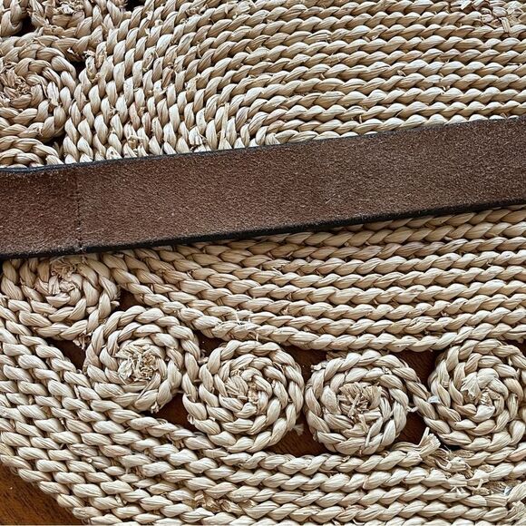 American Eagle Outfitters Men's Brown Leather Belt Size 39” - Picture 5 of 14